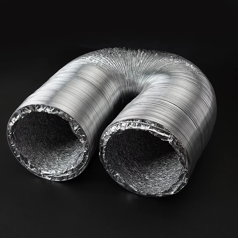 Aluminium Foil Glass Fiber Air Duct